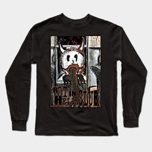 Rot In Hell.club LOGO Long Sleeve T-Shirt